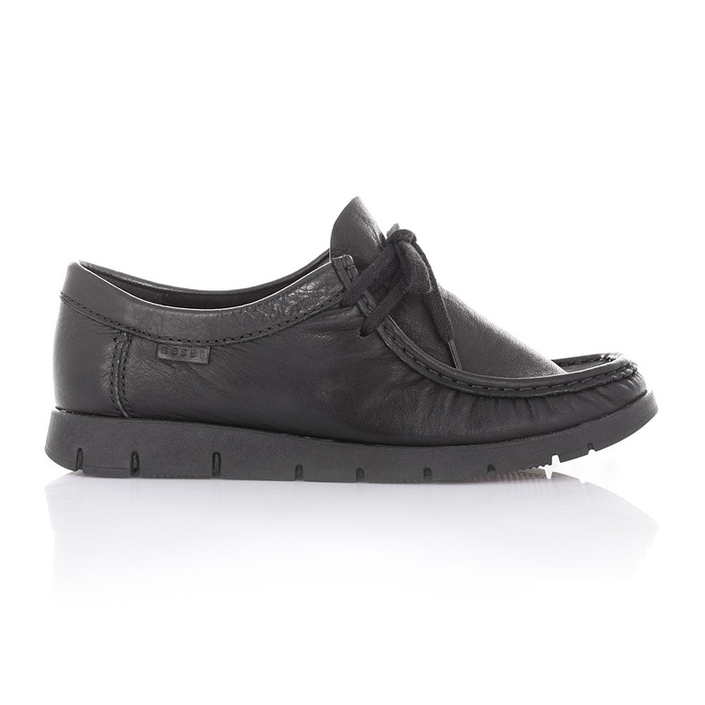 ШКІРЯНІ МОКАСИНИ НА ШНУРІВЦІ 17141