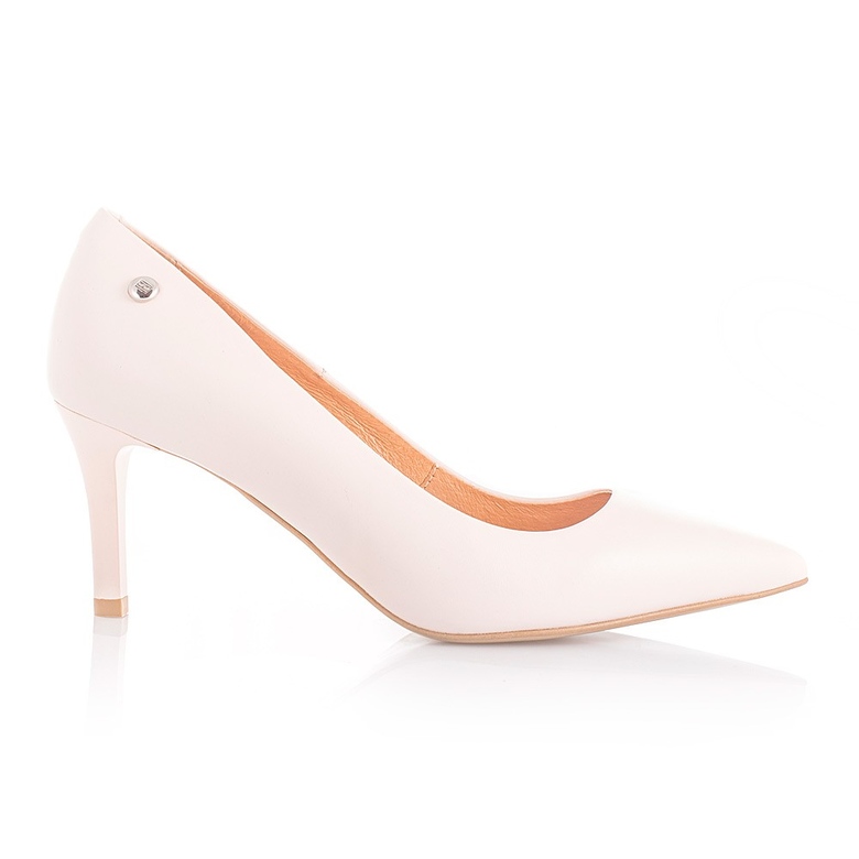 ШКІРЯНІ ТУФЛІ НА НИЗЬКОМУ КАБЛУКУ 1636