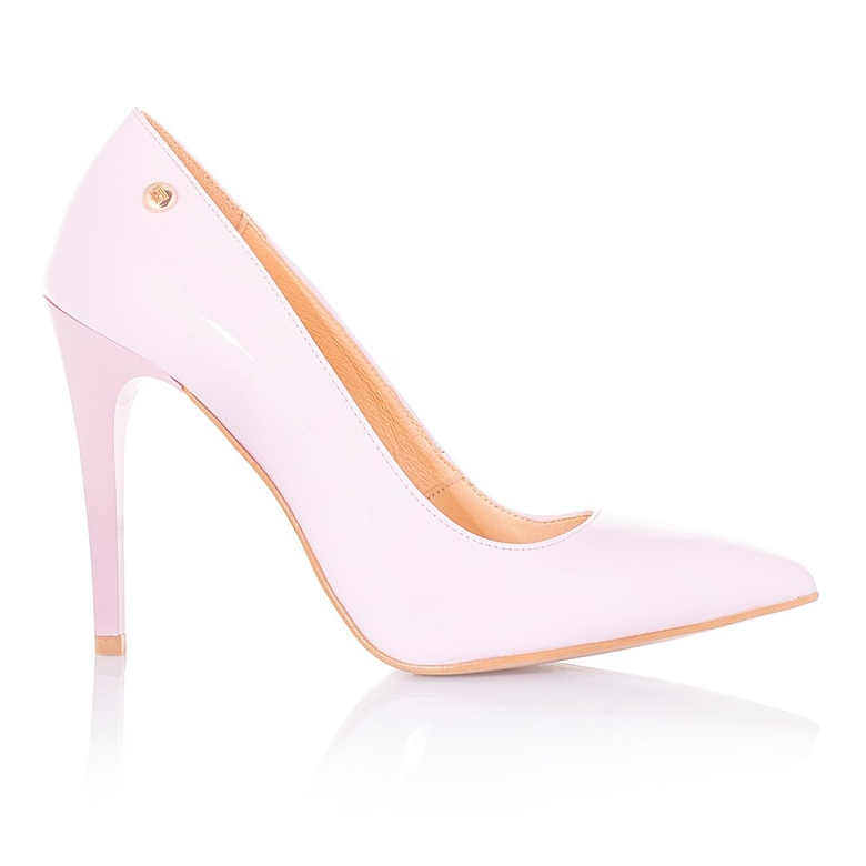 ШКІРЯНІ ЛОДОЧКИ НА ВИСОКОМУ КАБЛУКУ 1080