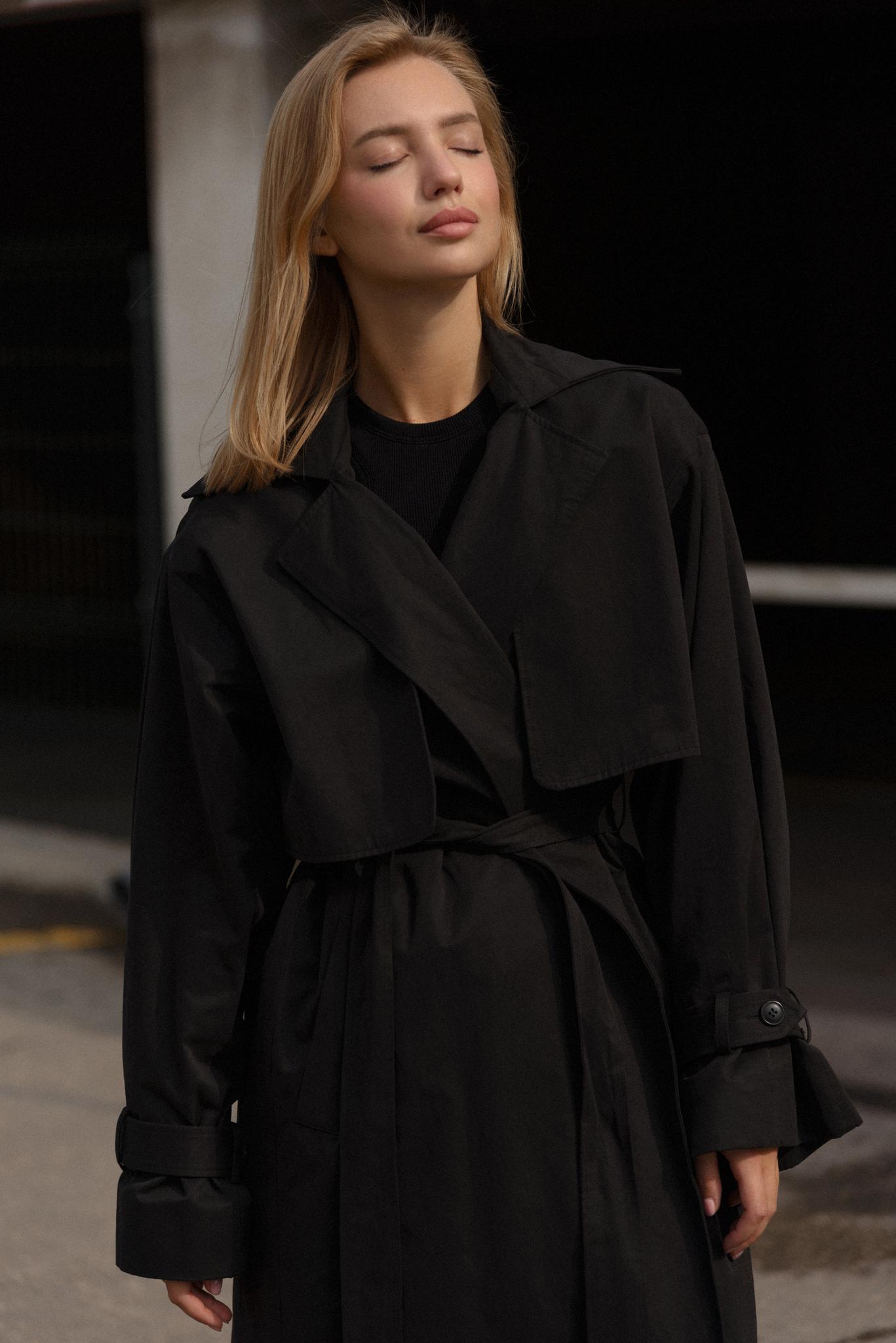 Тренч Coval Black