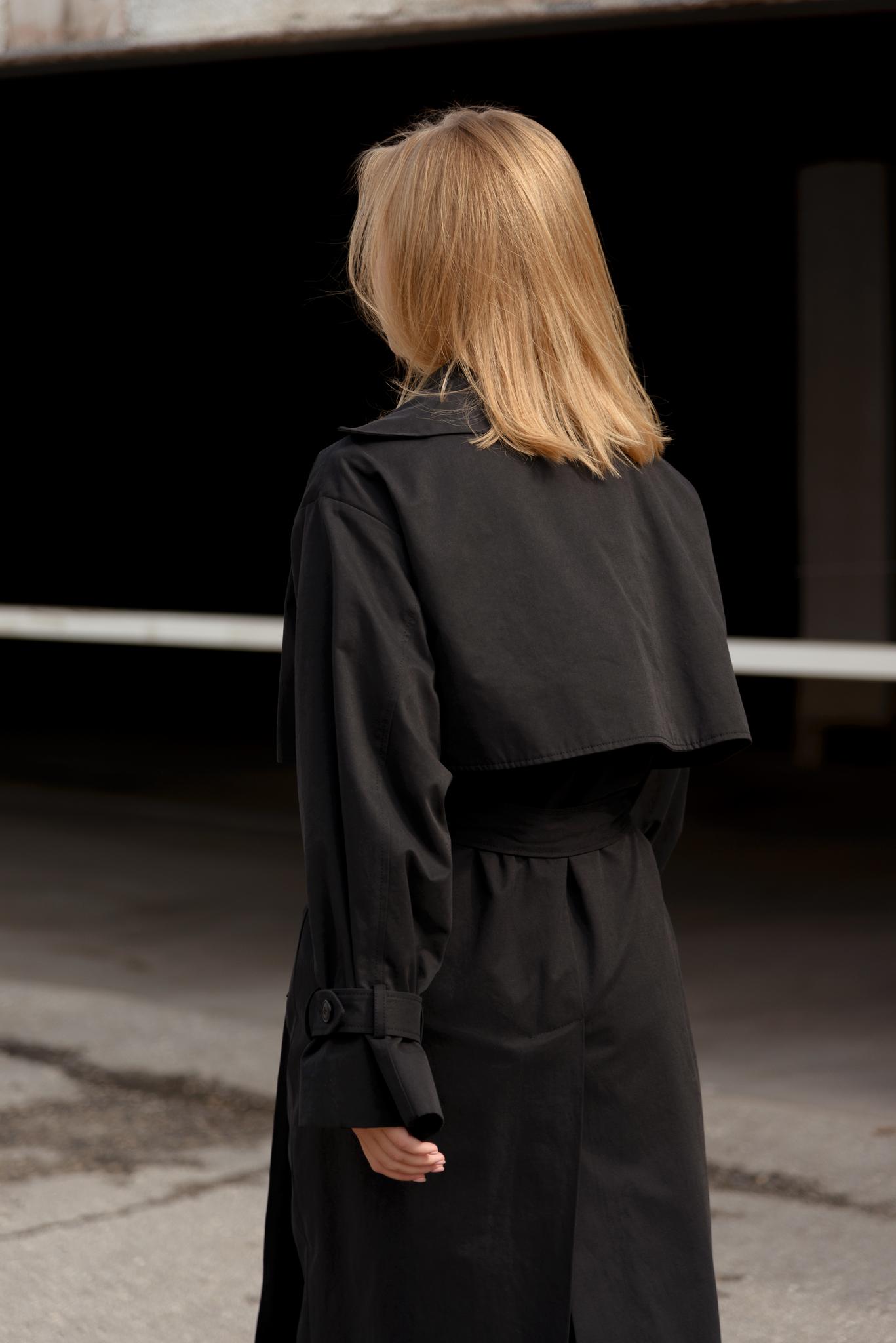Тренч Coval Black
