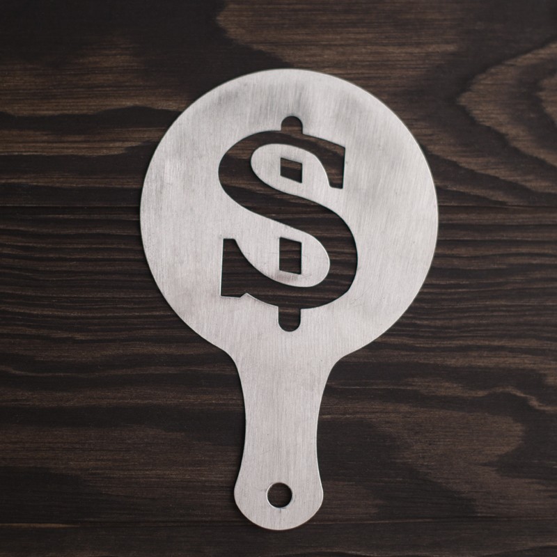 Трафарет "$"
