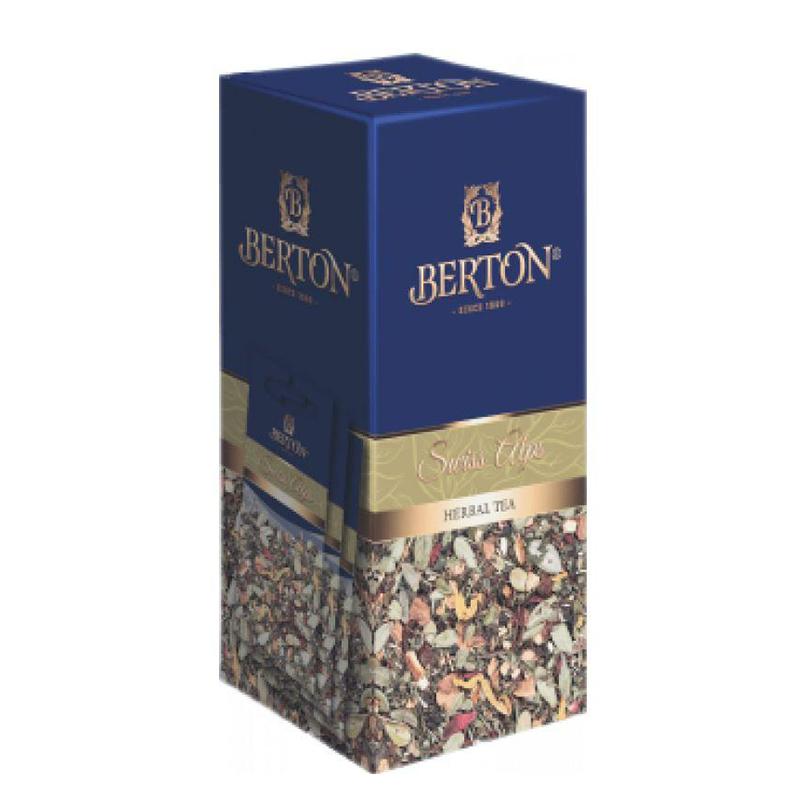 Berton Швейцарские Альпы (10 пакетов для заварника)