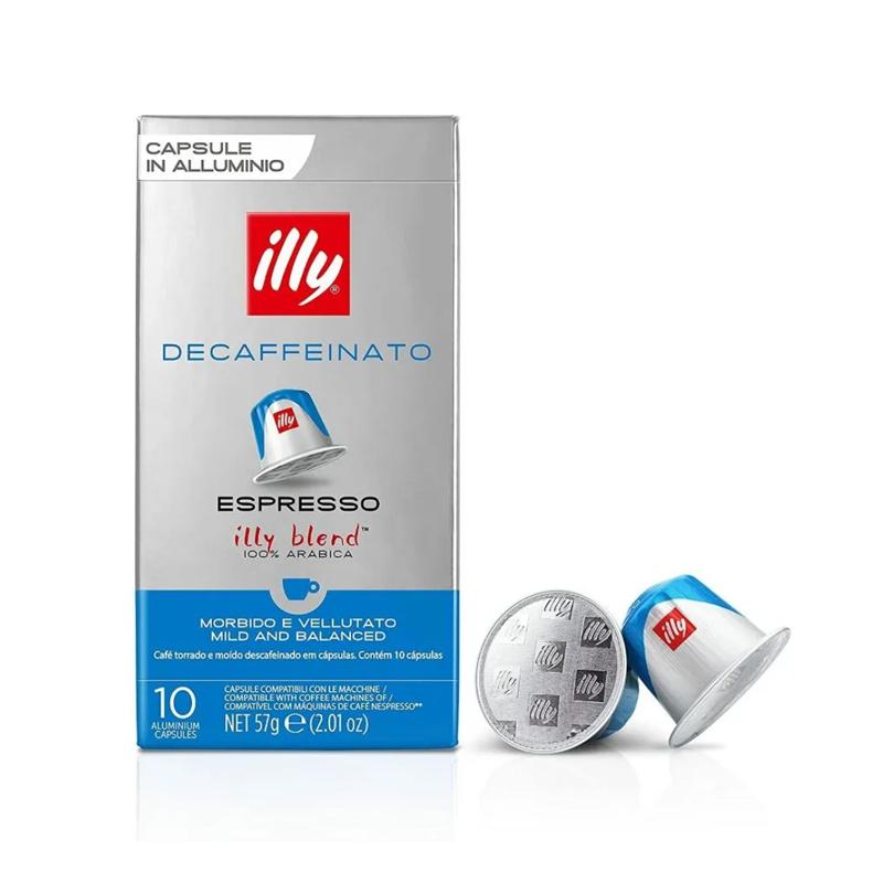 Illy Nespresso Decaffeinato (10 капсул)