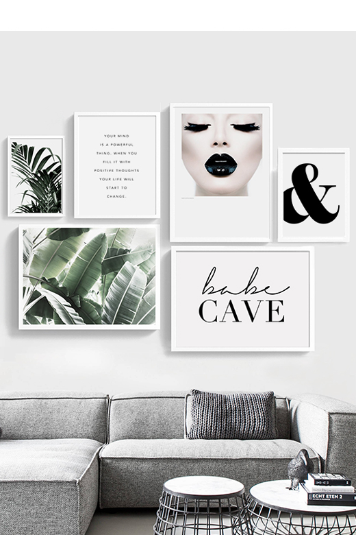 Набор постеров на стену #1, интерьерные постеры в скандинавском стиле