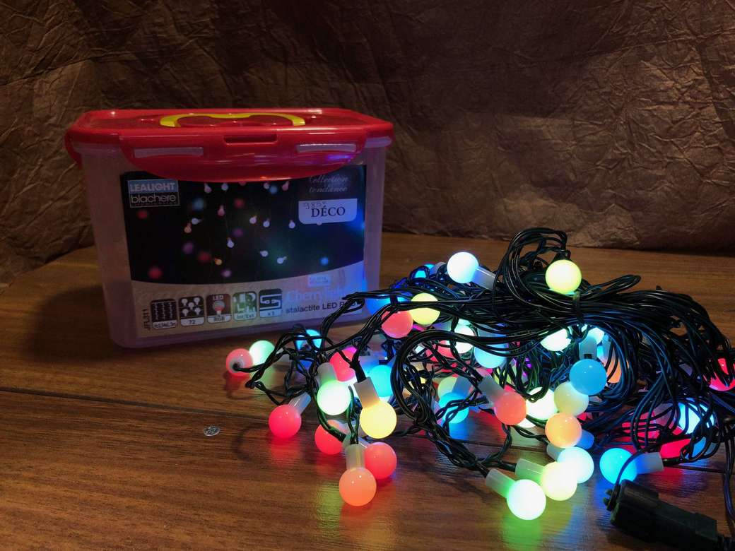 Гирлянда "Бахрома Дикая вишня"