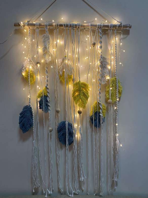 Гирлянда микролед "Бахрома"