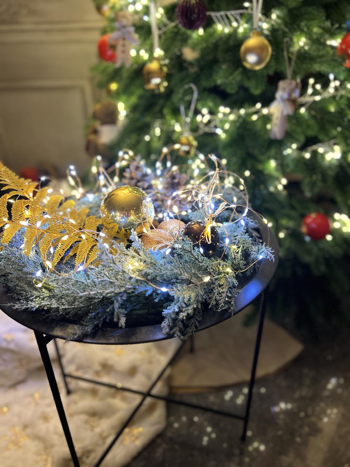 Микролед цепь двухцветная