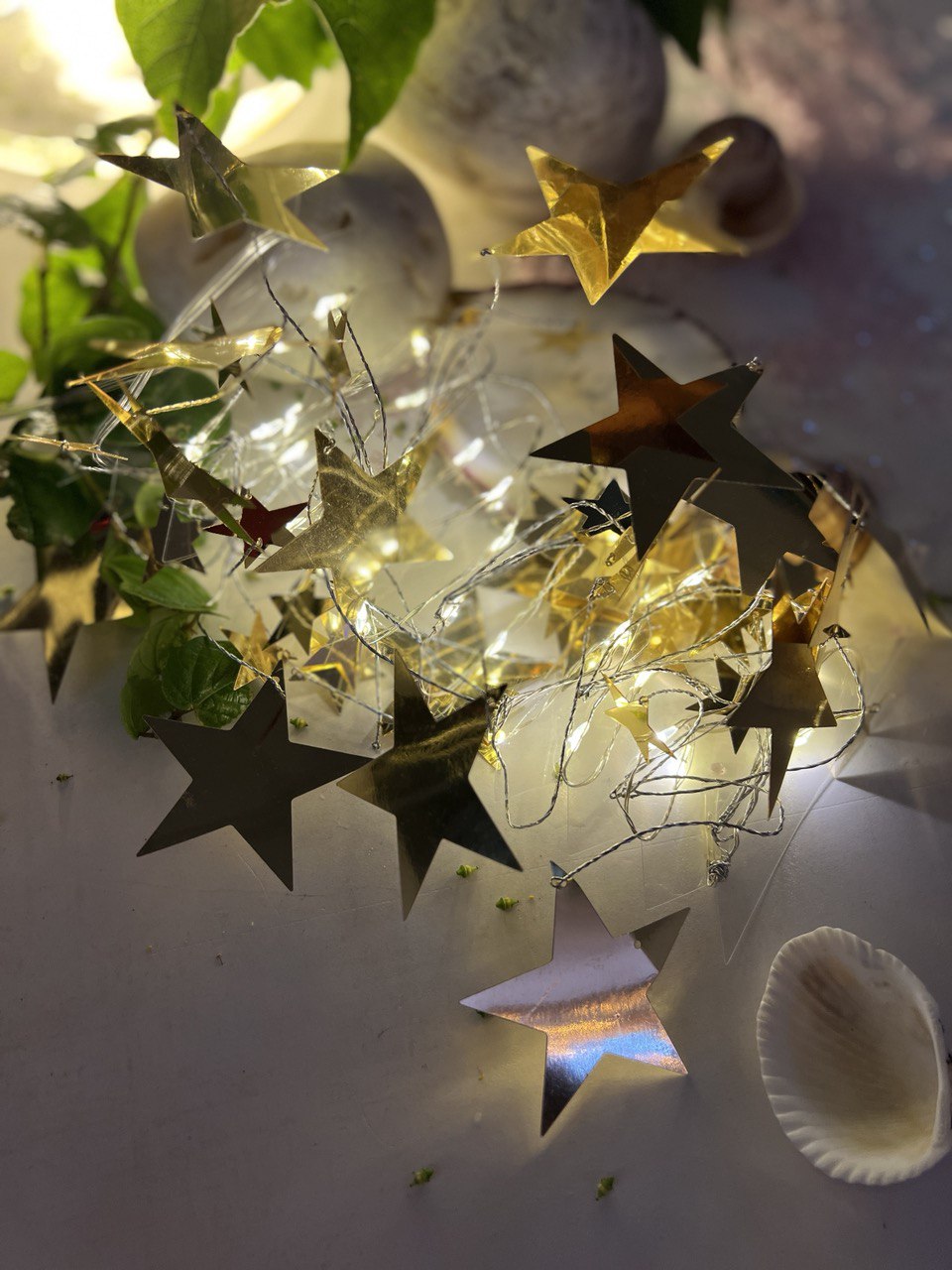 Декоративная Микролед цепочка "Полярис"