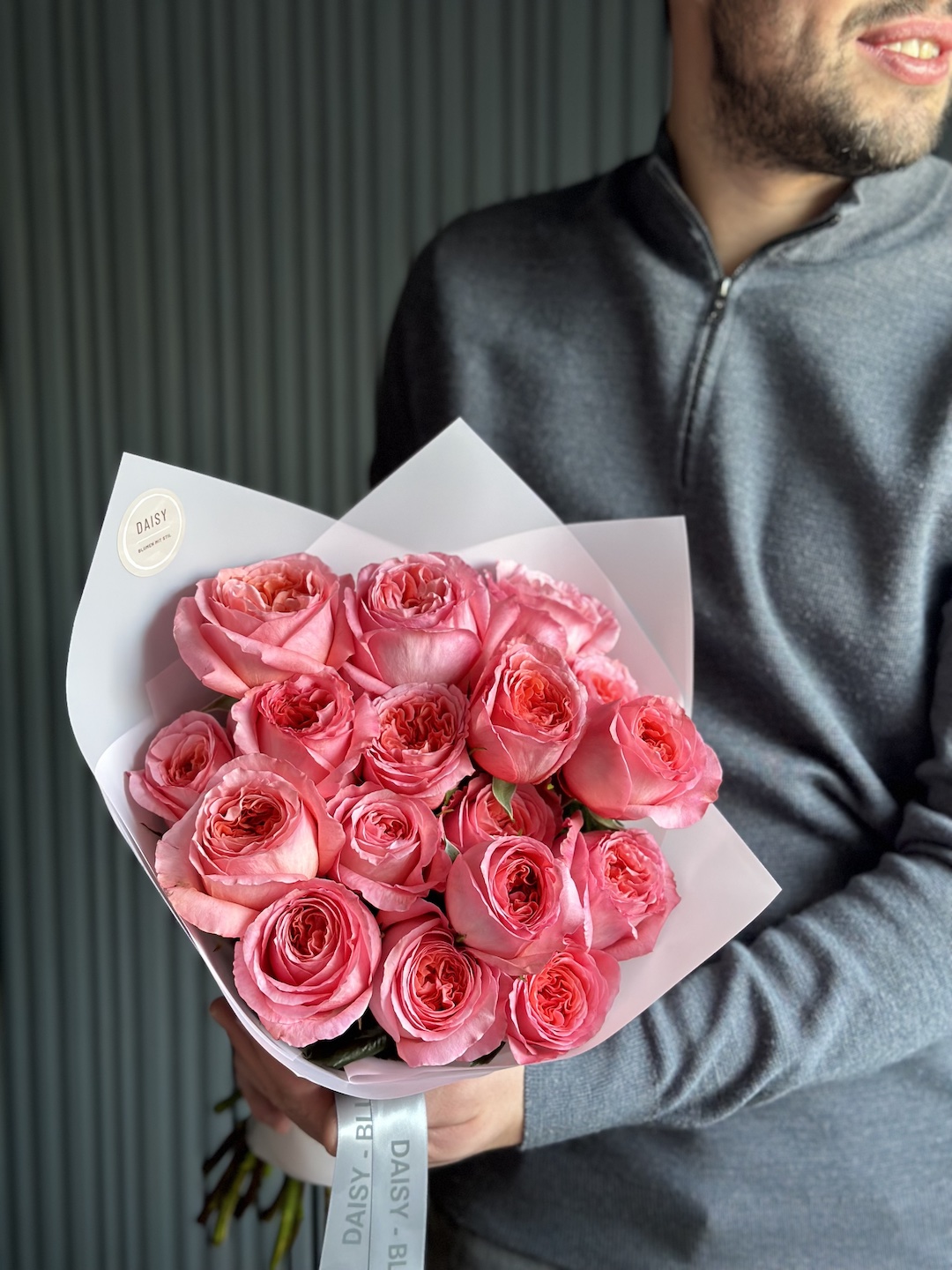 Daisy Mono Strauß "Girls love Pink"