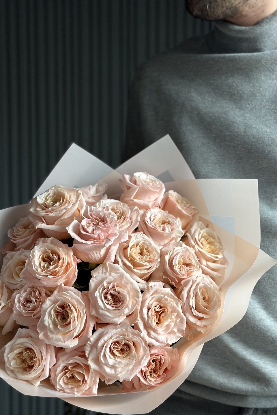 Daisy Mono Strauß "Soft Apricot"