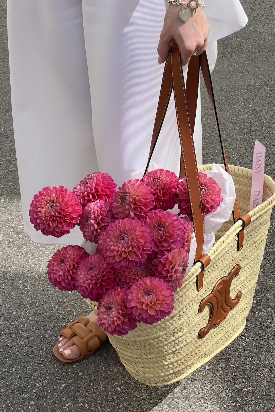 Daisy Mono Strauß "Dahlie pink"