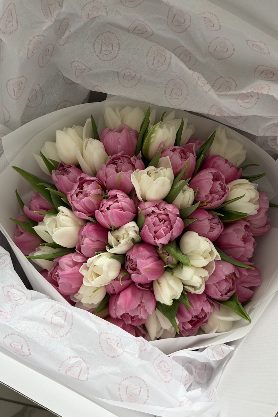 Daisy Duo Strauß "Tulpen Duo"