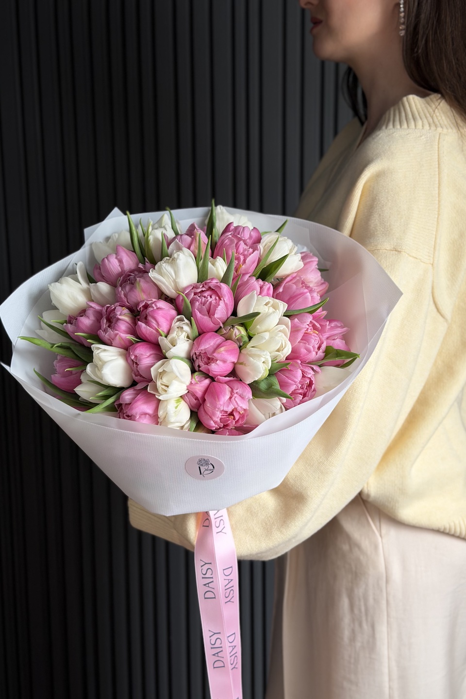 Daisy Duo Strauß "Tulpen Duo"