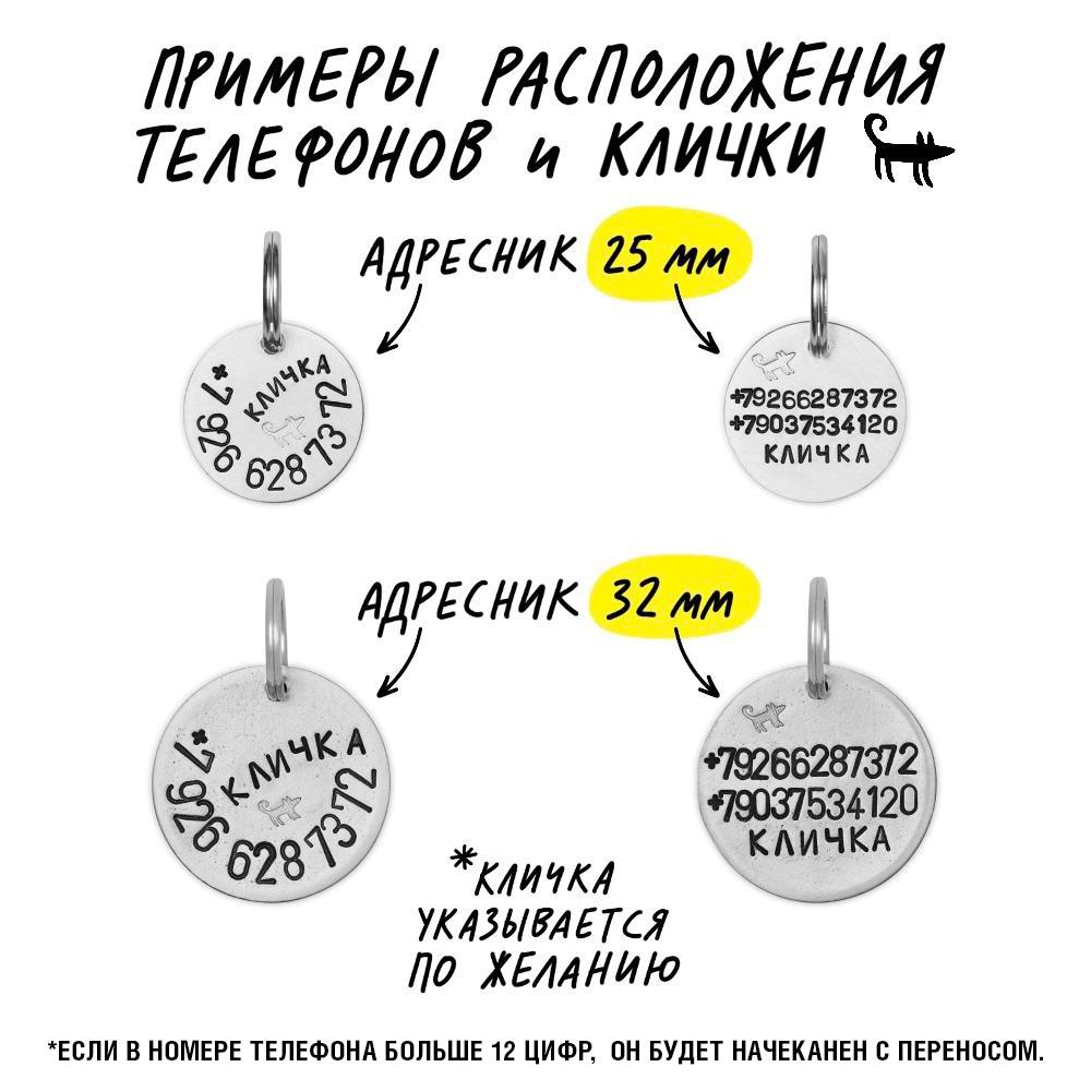 Серия ФРАЗЫ НА РУССКОМ > Адресник ШАЛЬНАЯ ИМПЕРАТРИЦА (латунь/мельхиор,  25/32 мм) купить в интернет-магазине