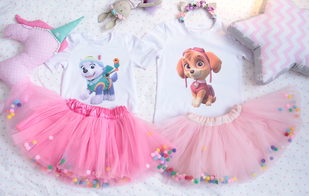 Cвитшот розовый с "Щенячий патруль"