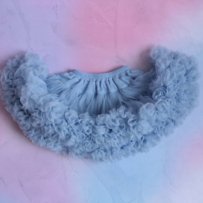 Юбка "АМЕРИКАНКА"  ГОЛУБАЯ