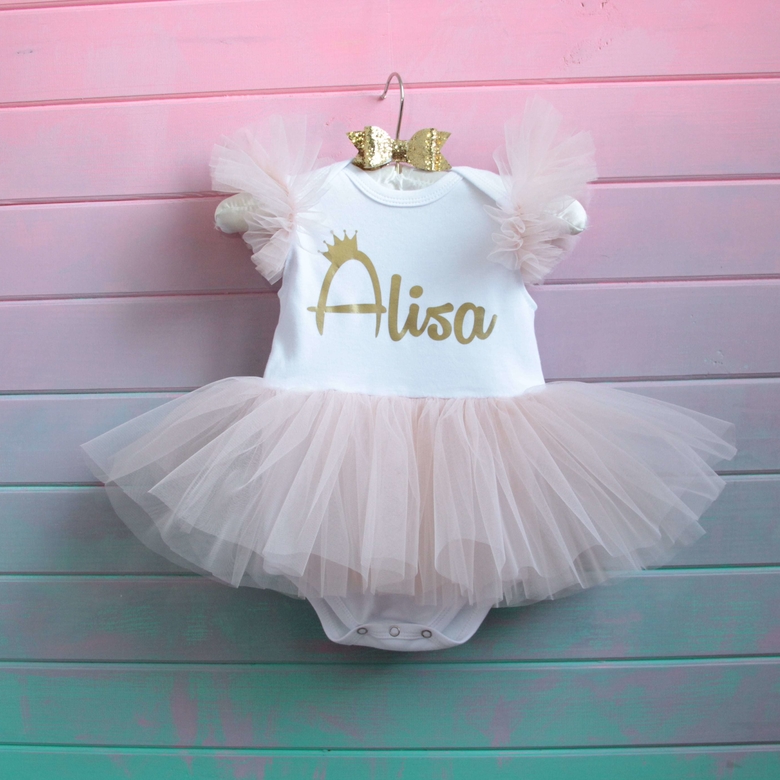 Платье-боди именной