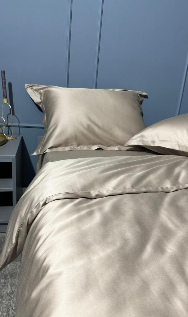 постельное белье тенсель капучино