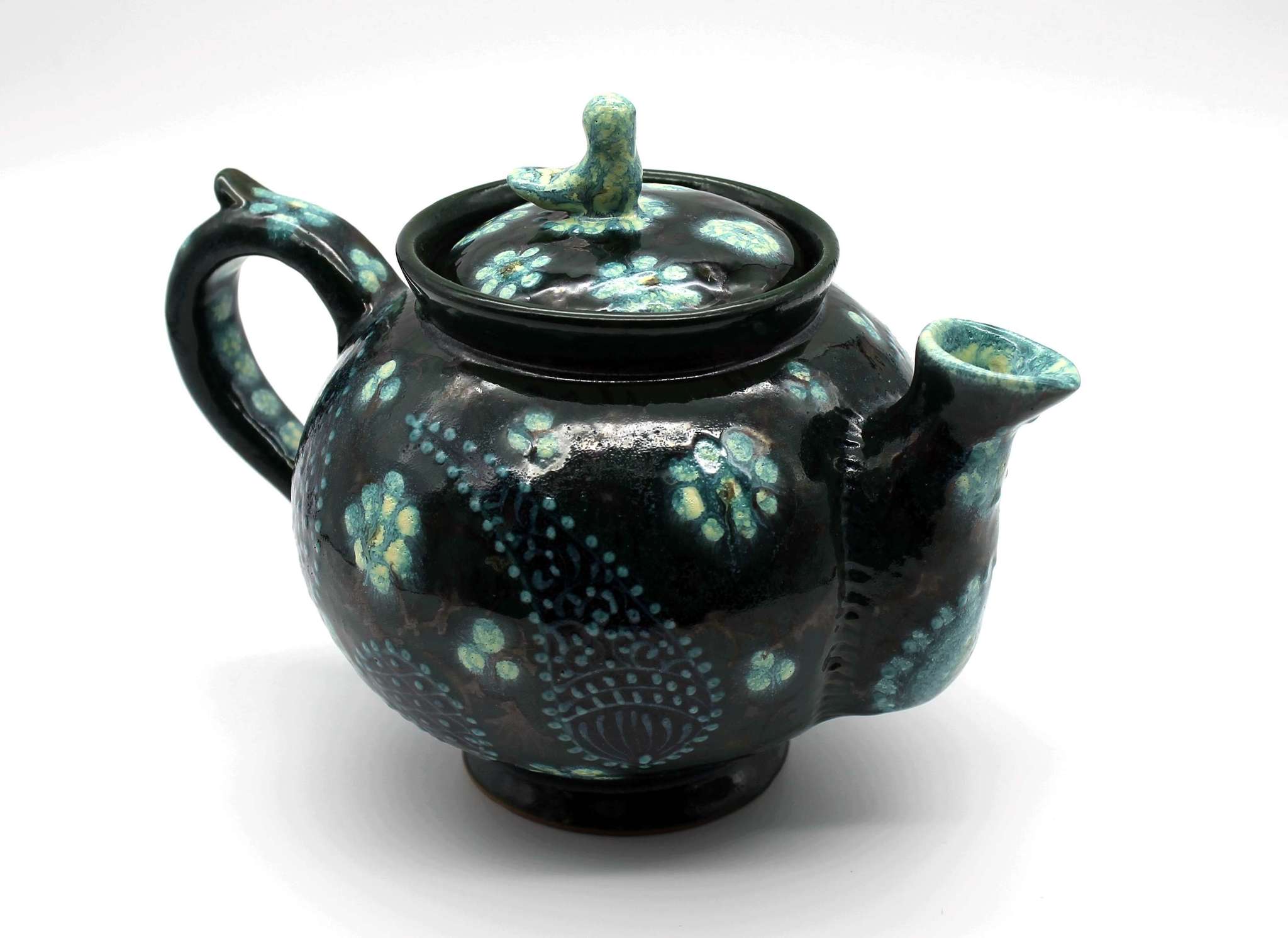 Заварочный чайник Риштанская керамика. Чайник Риштанская керамика зеленый. Узбекский заварочный.