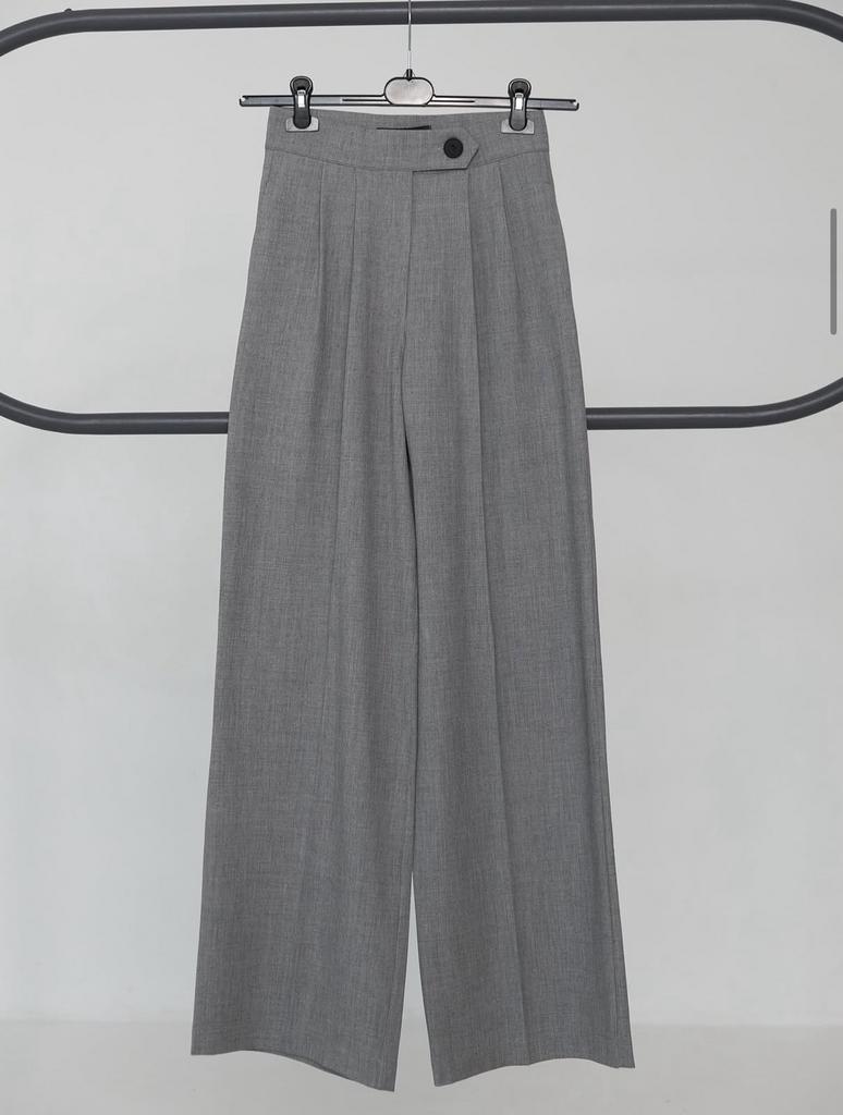 Брюки сірі з додаванням віскози та бавовни #5