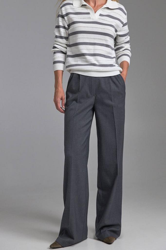 Брюки графітові з додаванням вовни