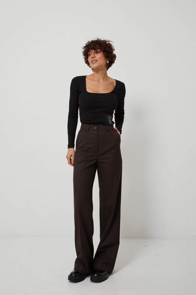 Брюки шоколад №3