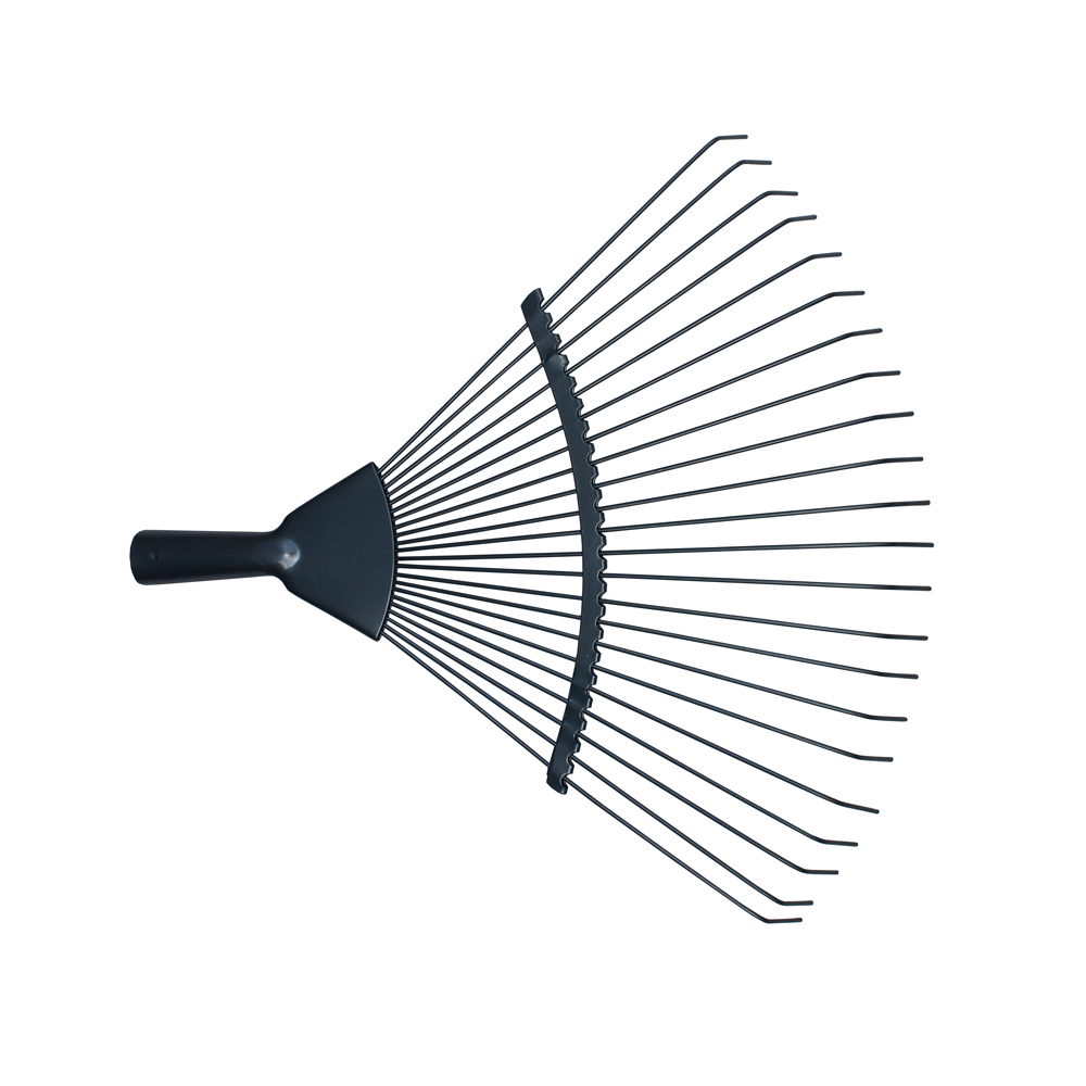 Грабли веерные серые Китай проволочные без ручки