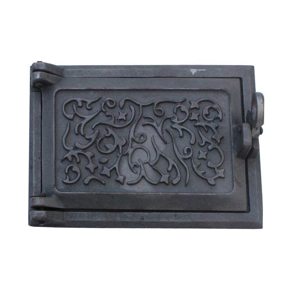 Дверь поддувальная крючок татарка чугунная