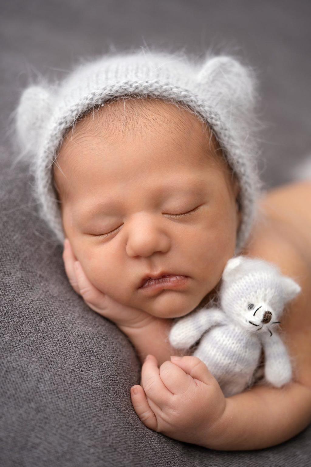 Plush toy striped Cat 10cm