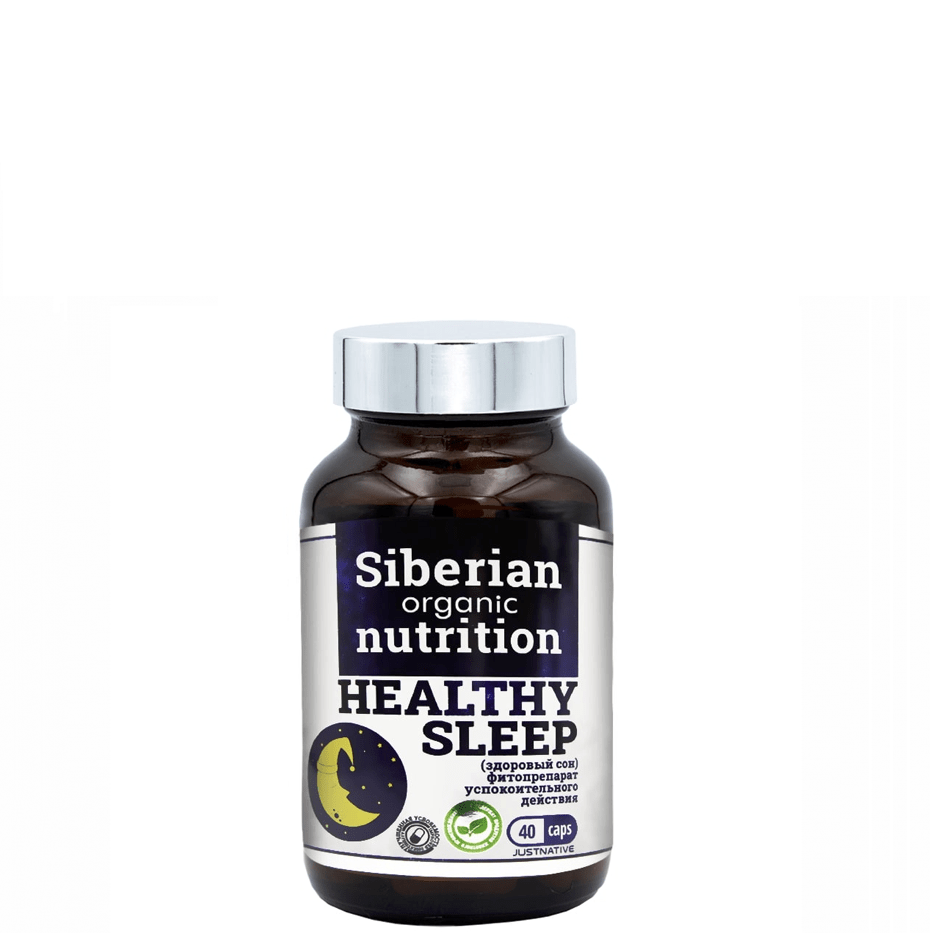 Здоровый сон "Healthy sleep" Фитопрепарат успокоительного действия,  Siberian Organic Nutrition,  40 кап.