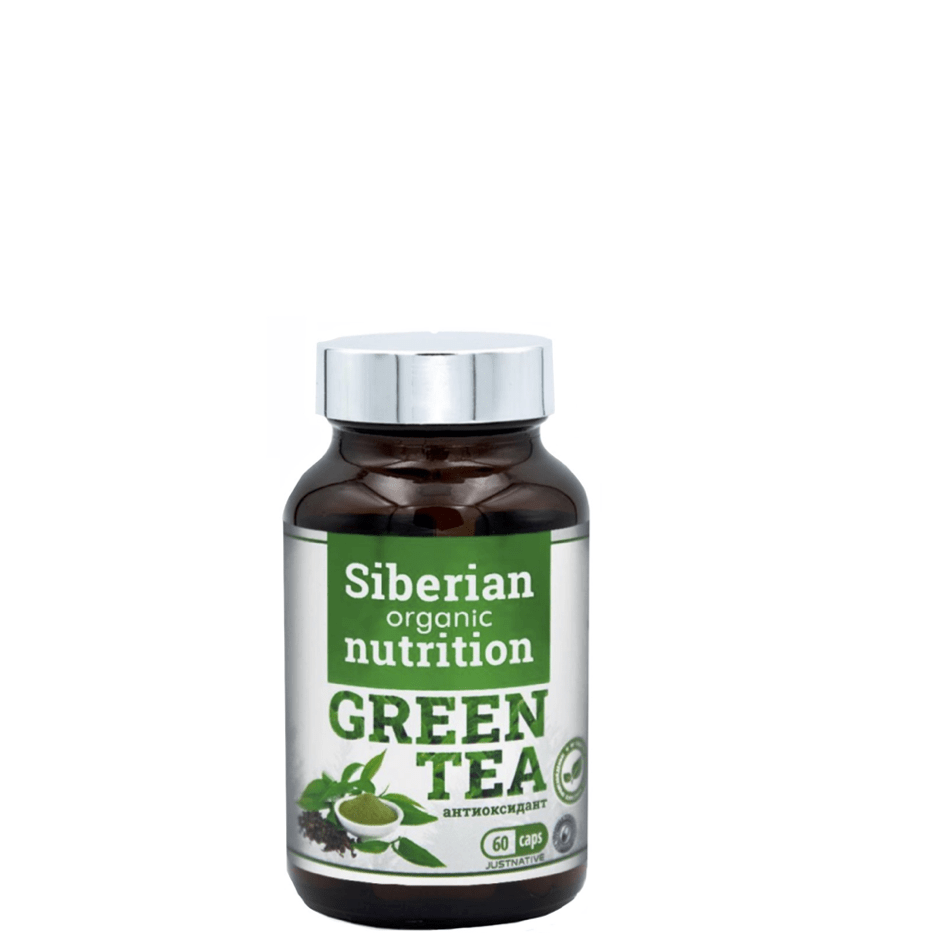 Антиоксидант Green Tea (экстракт зеленого чая), Siberian Organic Nutrition, 60 кап.