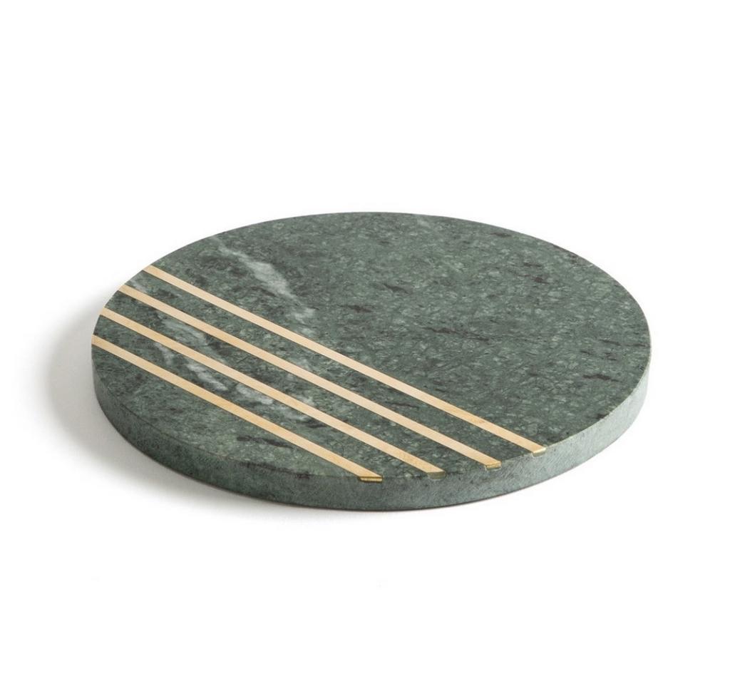 Подложка под блюда из мрамора