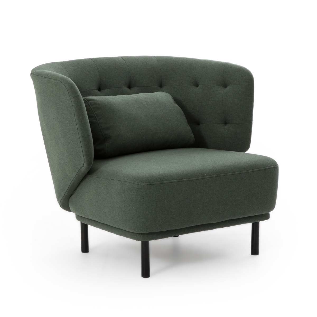 Кресло с обивкой