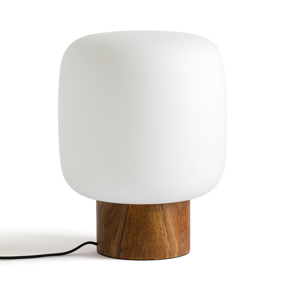 Лампа из палисандра и опалина