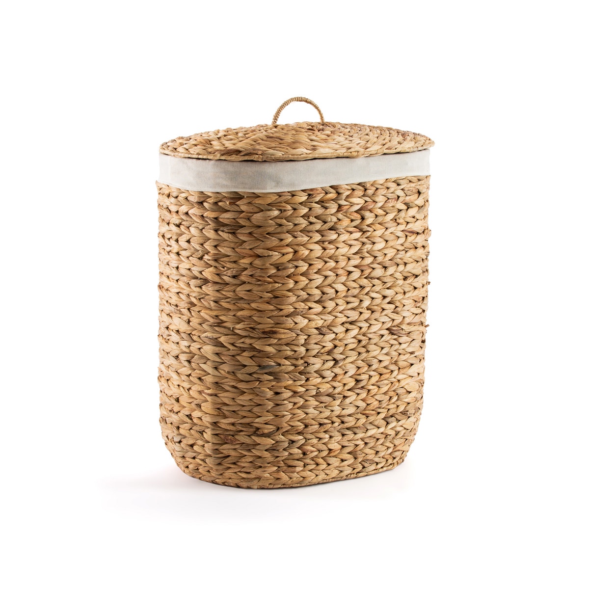 Корзина для белья овальная