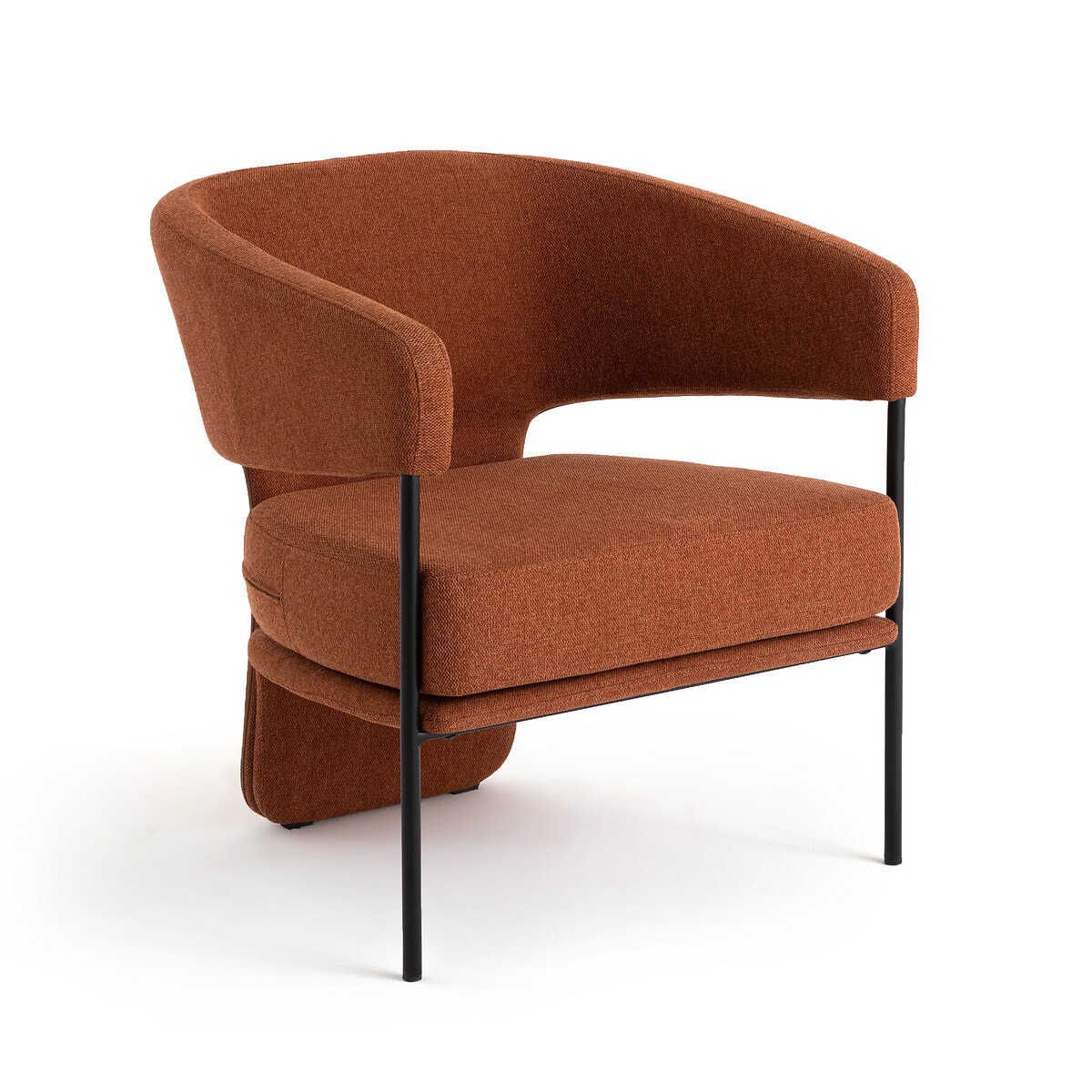 Кресло терракотовое