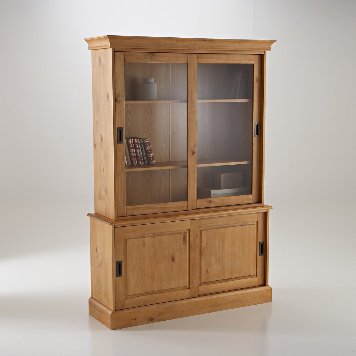 Буфет-шкаф для посуды из массива сосны