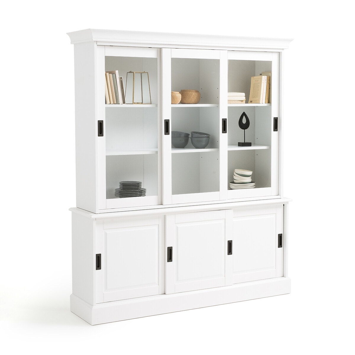 Буфет-посудный шкаф из массива сосны