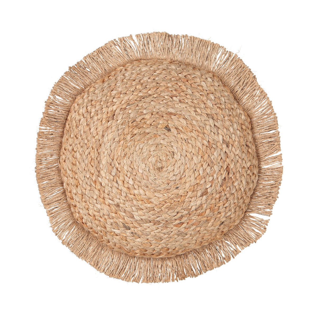 Подушка круглая из джута