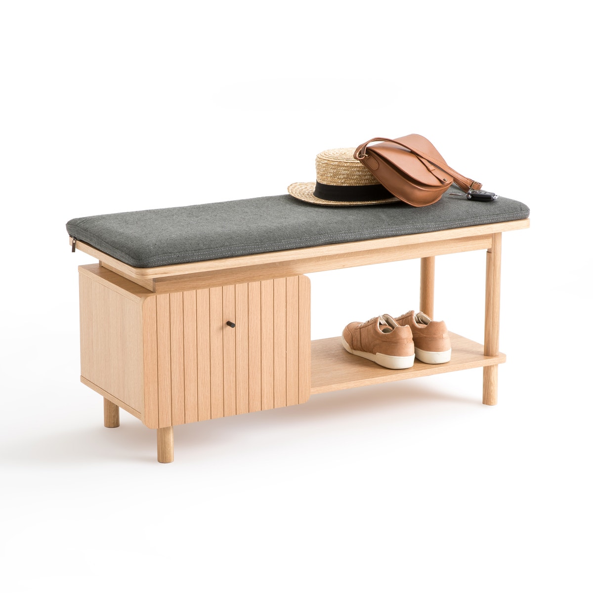 Скамья-банкетка из дуба