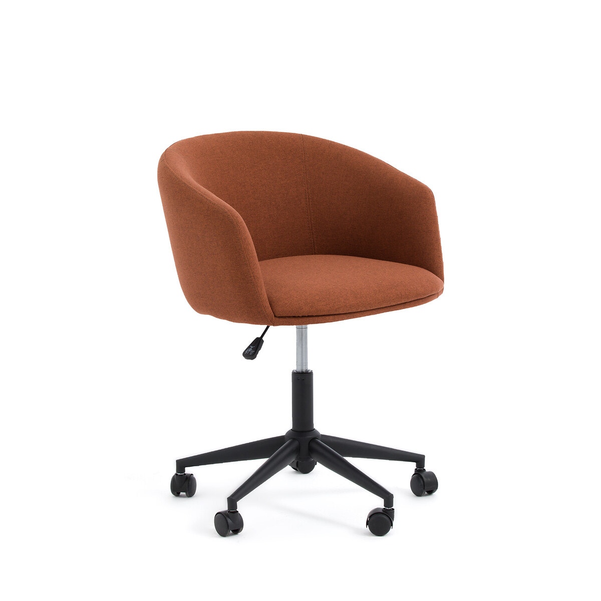 Кресло офисное вращающееся (терракота)