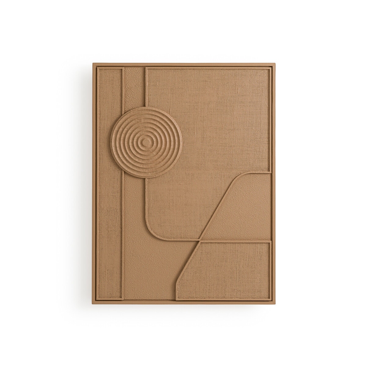 Настенная живопись из плетеного джута