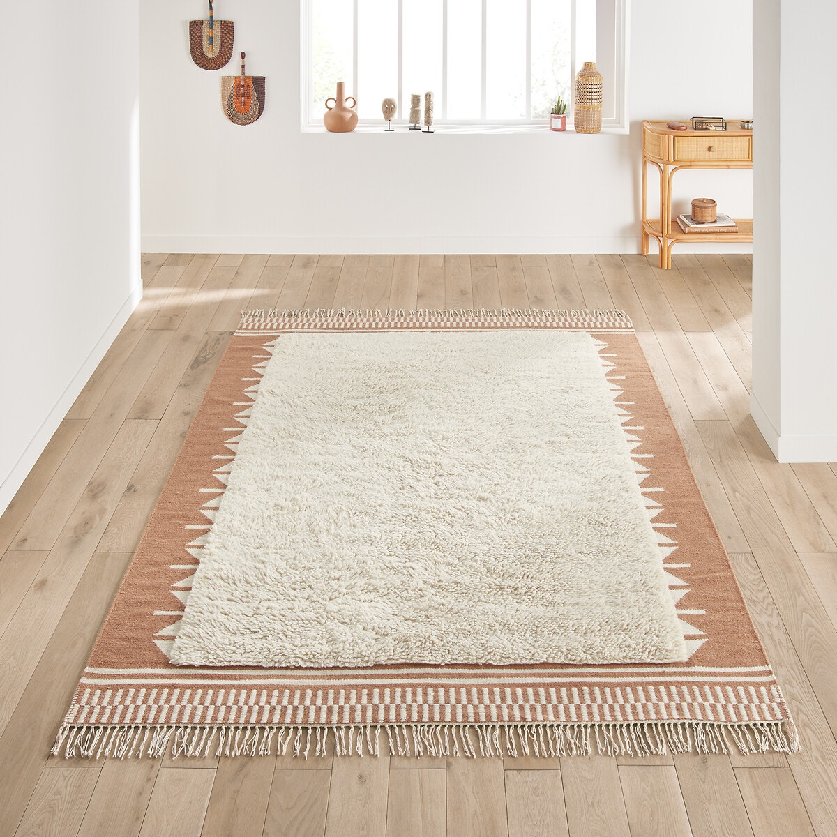 Ковер из шерсти и хлопка