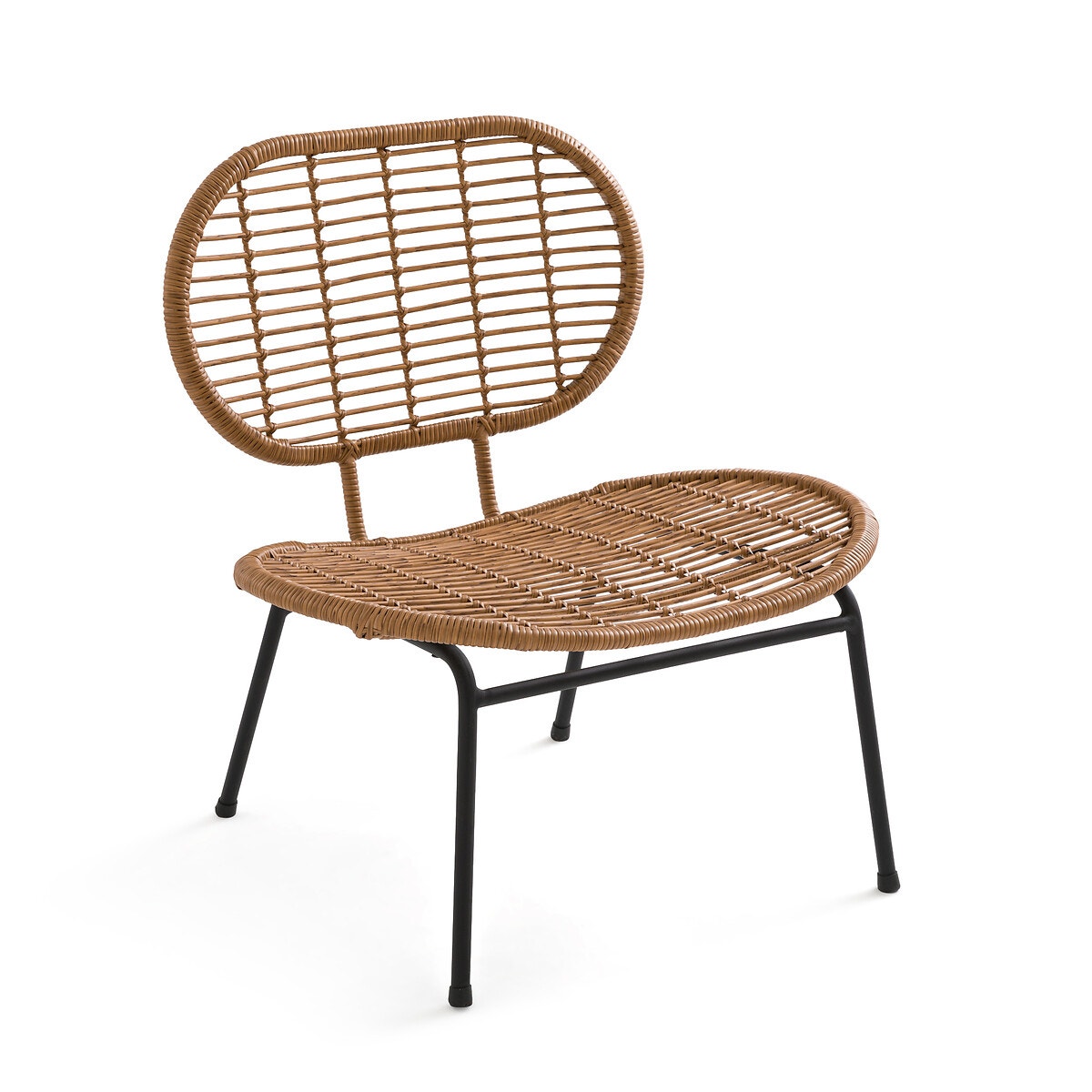 Кресло садовое из стали и полимера