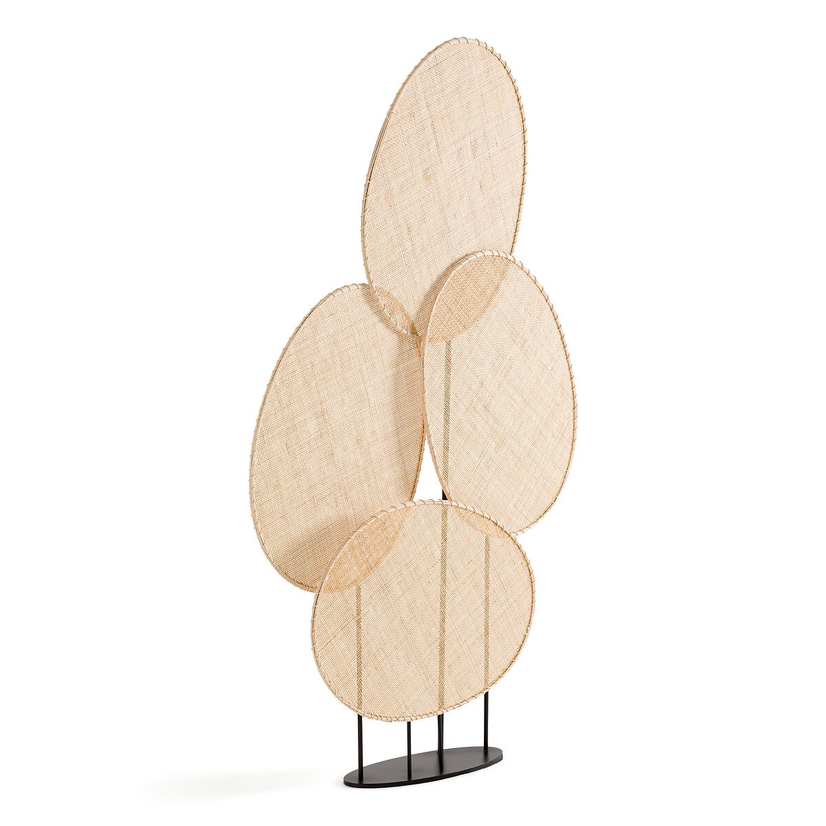 Ширма из плетеного ротанга