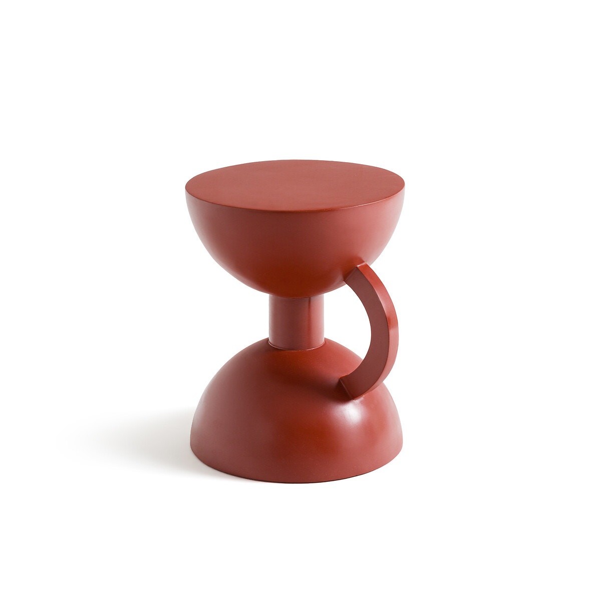 Cтолик придиванный из мангового дерева (красный)