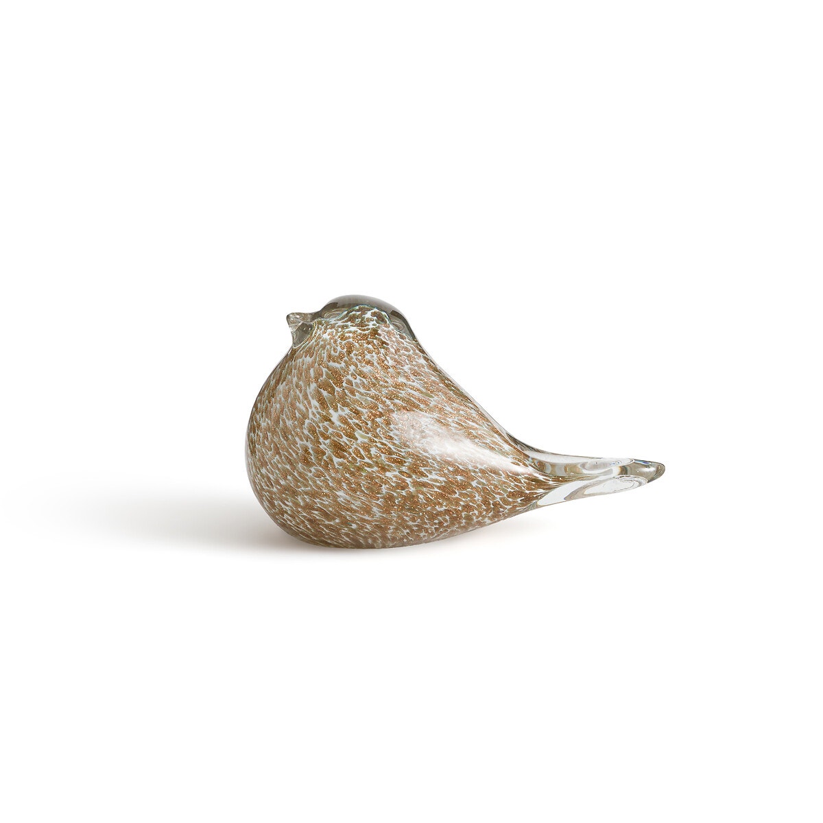 Статуэтка в виде птички из стекла