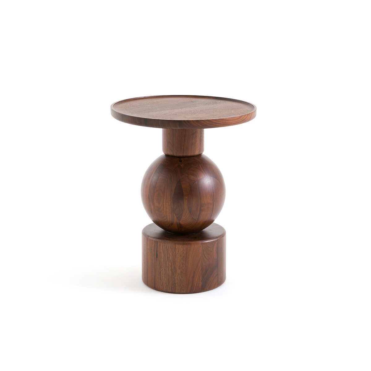 Столик журнальный из массива орехового дерева