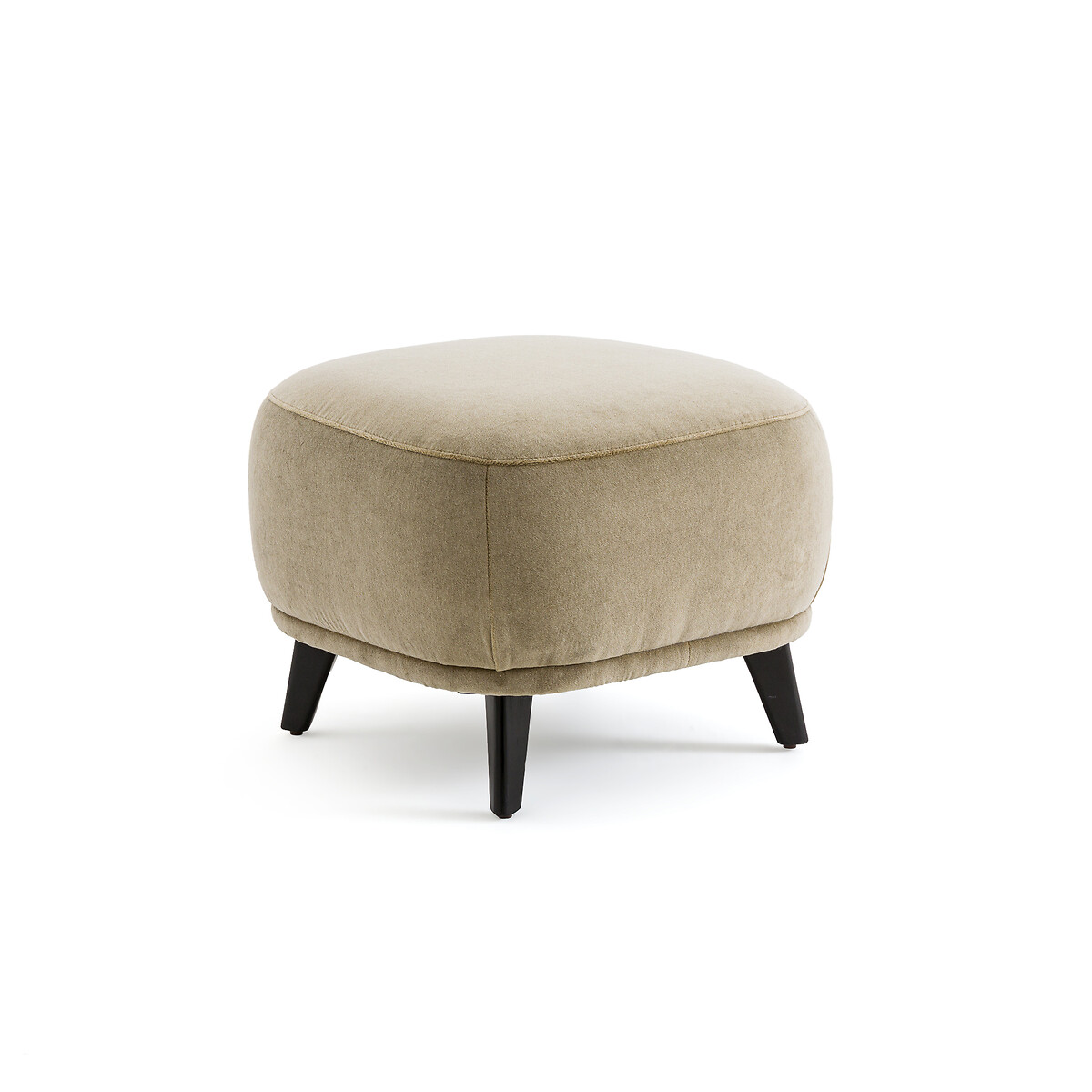 Подставка для ног из велюра